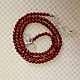  Красная яшма. Бусы. Светлана  Decor&Jewelry. Интернет-магазин Ярмарка Мастеров.  Фото №2