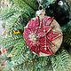 'Christmas star' medallion. Christmas decorations. clubakm (clubakm). My Livemaster. Фото №5