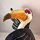 felt toy: Toucan Raphael. Felted Toy. colorlight (colorlight). My Livemaster. Фото №6