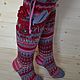 Knitted stockings ' August'. Handmade stockings, Stockings, Samara,  Фото №1