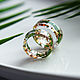 Ring with a gold petal and grass, Rings, Moscow,  Фото №1