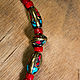 Choker with turquoise and coral 'Secrets of Tibet'. Beads2. BijouSiberia. My Livemaster. Фото №4
