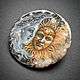 Кабошон "Sol et Luna". Камни. Ирина ~Satine~ (irinasatine). Интернет-магазин Ярмарка Мастеров.  Фото №2