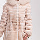 Muton fur coat with cross stripes 'Yakutyanka'. Childrens outerwears. Kids fur coat. My Livemaster. Фото №5
