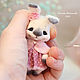 Bunny 'Tenderness of the day'. collectible toy. Felted Toy. Natasha Maksimova. Online shopping on My Livemaster.  Фото №2