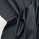 ПАЛЬТОВАЯ ТКАНЬ ЧЕРНАЯ MAXMARA арт. DT1909040. Шерсть. Италия Ткани. Интернет-магазин Ярмарка Мастеров.  Фото №2