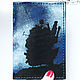 Обложка для паспорта Ходячий замок Хаула из натуральной кожи, Обложка на паспорт, Москва,  Фото №1