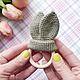 Teething toy knitted Ears, Teethers and rattles, Vsevolozhsk,  Фото №1