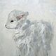 Lamb oil painting 50h60 cm. Pictures. Viktorianka. My Livemaster. Фото №4