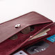 Monedero de cuero genuino de 11 compartimentos cosido a mano. Purse. Ptaho (Ольга). My Livemaster. Фото №4
