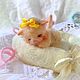 Котёнок по имени Счастье. Тедди Зверята. teddy_and_toys. Ярмарка Мастеров.  Фото №6