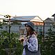 Комплект вязанный сумка и шляпка из хлопка. Сумка-шоппер. Lea.Gracheva Лилия Грачева. Интернет-магазин Ярмарка Мастеров.  Фото №2