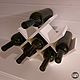 Wine rack 'Sota lite' for 8 bottles in white, Shelving, Moscow,  Фото №1