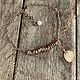 Стильный чокер-цепь с подвеской монетой . Отличный подарок. Чокер. Artstonebijou. Ярмарка Мастеров.  Фото №5