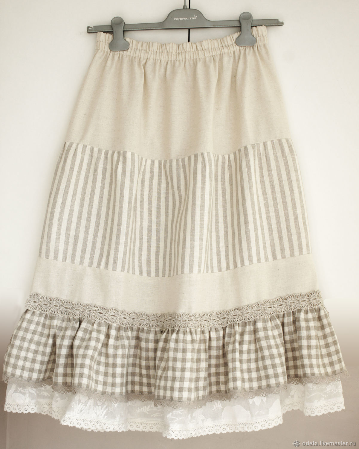 Льняная юбка marimekko