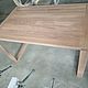 Dining table made of oak 800h1400 mm, Tables, Moscow,  Фото №1