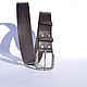 Order  Men's HIGH-QUALITY TITANIUM belt. Leathercrat Products (REViOR). Livemaster. . Straps Фото №3