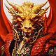 Painting Dragon Warrior. Fantasy art. buy painting artist, Pictures, St. Petersburg,  Фото №1