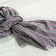 Women's textured square scarf 'Melange'. Scarves. Platkoffcom. My Livemaster. Фото №5