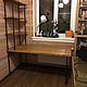 Стол лофт с полками. Столы. WOOD LOFT (woodloftmsk). Ярмарка Мастеров.  Фото №4