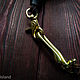Braided cord for wallet or keys with brass hook. Key chain. Elk Island Craft. My Livemaster. Фото №6