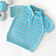 Children's Summer Polo Shirt, T-shirts and tops, St. Petersburg,  Фото №1