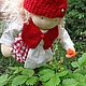 Красная шапочка, текстильная куколка, Мягкие игрушки, Хаарлем,  Фото №1