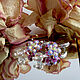 Earrings with pearls and rhinestones white Sparkle. Earrings. Juliya Laborera. My Livemaster. Фото №8