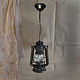 Chandelier ceiling pendant lamp Kerosene lamp electric. Chandeliers. Elena. Online shopping on My Livemaster.  Фото №2