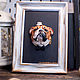 Frame with a voluminous dog to order from the photo. Pictures. artroombullibull. My Livemaster. Фото №6