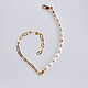 Order A chain bracelet with natural pearls 'Favorite'. kvk1. Livemaster. . Chain bracelet Фото №3
