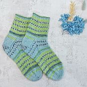 Аксессуары handmade. Livemaster - original item Handmade knitted socks p.34-35. Handmade.