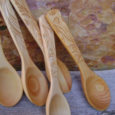 Посуда ручной работы. Ярмарка Мастеров - ручная работа Ложка столовая "Ажур". Handmade.