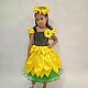 carnival costume: Suit sunflower. Carnival costumes for children. ludmila7070. My Livemaster. Фото №6