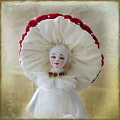 Куклы и игрушки handmade. Livemaster - original item interior doll: Muchomorek. Handmade.