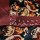 Винтаж: Collectible.90е Tuscany per Donna,COMO,шелковый платок редкость. Платки винтажные. vis-a-vis. Ярмарка Мастеров.  Фото №6