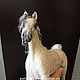 Arab horse fulled( felted horse). Felted Toy. Anna Petinati- Live toys handmade. Online shopping on My Livemaster.  Фото №2