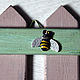 Order Key-hanger FUNNY FENCE. Boutique  OCEANOFLOVE (oceanoflove). Livemaster. . Housekeeper Фото №3