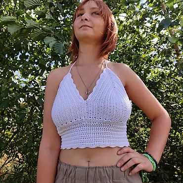 Одежда женская ручной работы. Ярмарка Мастеров - ручная работа Топы. Handmade.