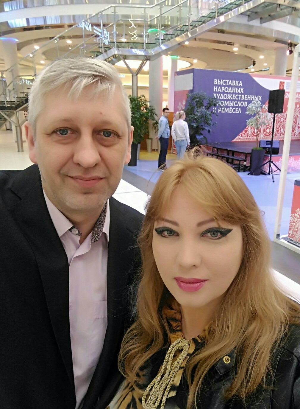 Вручение дипломов на выставке.