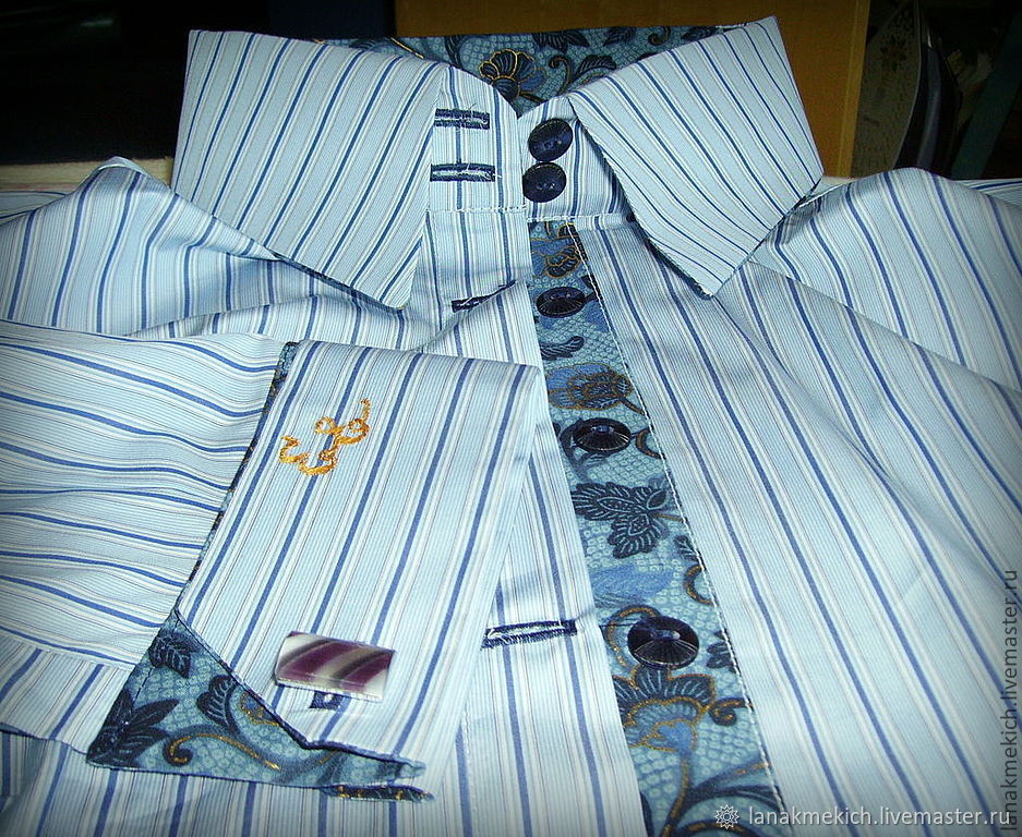 украшение мужской рубашки. ковбойский галстук боло. галстук жабо. поделки из рубашек своими руками. украшение мужской рубашки.