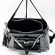 Сумка натуральная кожа Twins Geometry Bags Nature Black. Классическая сумка. Сумки из кожи ANGELDEMONS  design. Ярмарка Мастеров.  Фото №11