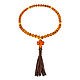 Rosary beads from nat. amber orthodox 33 beads cognac, Rosary bracelet, Kaliningrad,  Фото №1