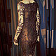 Dress short lace 3D 'Old romance'. Dresses. Lana Kmekich (lanakmekich). My Livemaster. Фото №4