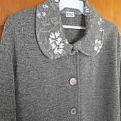 Винтаж: Пиджаки винтажные: двубортный шерстяной жакет югославия