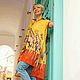 Shirt dress ' Giraffes'. Dresses. Alexandra Maiskaya. Online shopping on My Livemaster.  Фото №2