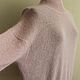 Свитер "Ангора-Овер" Пудра. Свитеры. FAVORITE KNITWEAR (Наталья). Интернет-магазин Ярмарка Мастеров.  Фото №2