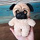Plush pug, Stuffed Toys, Moscow,  Фото №1