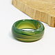 Green agate ring 19.5. Rings. Selberiya shop. My Livemaster. Фото №5