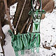 Interior decorative pendant 'Goat' (height 13,5cm). Suspension. Sun_thing / Glass jewelry and decor. My Livemaster. Фото №4
